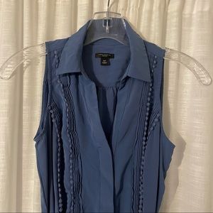 Dusty Blue Ann Taylor Dress - size 0P